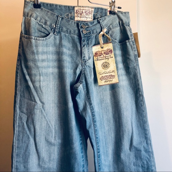 NWT American Rag Flared Wide Jeans - Picture 2 of 6